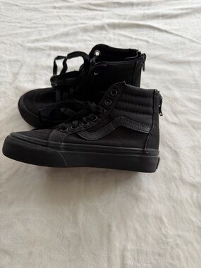 Vans Kids Black High-Top Sneakers
